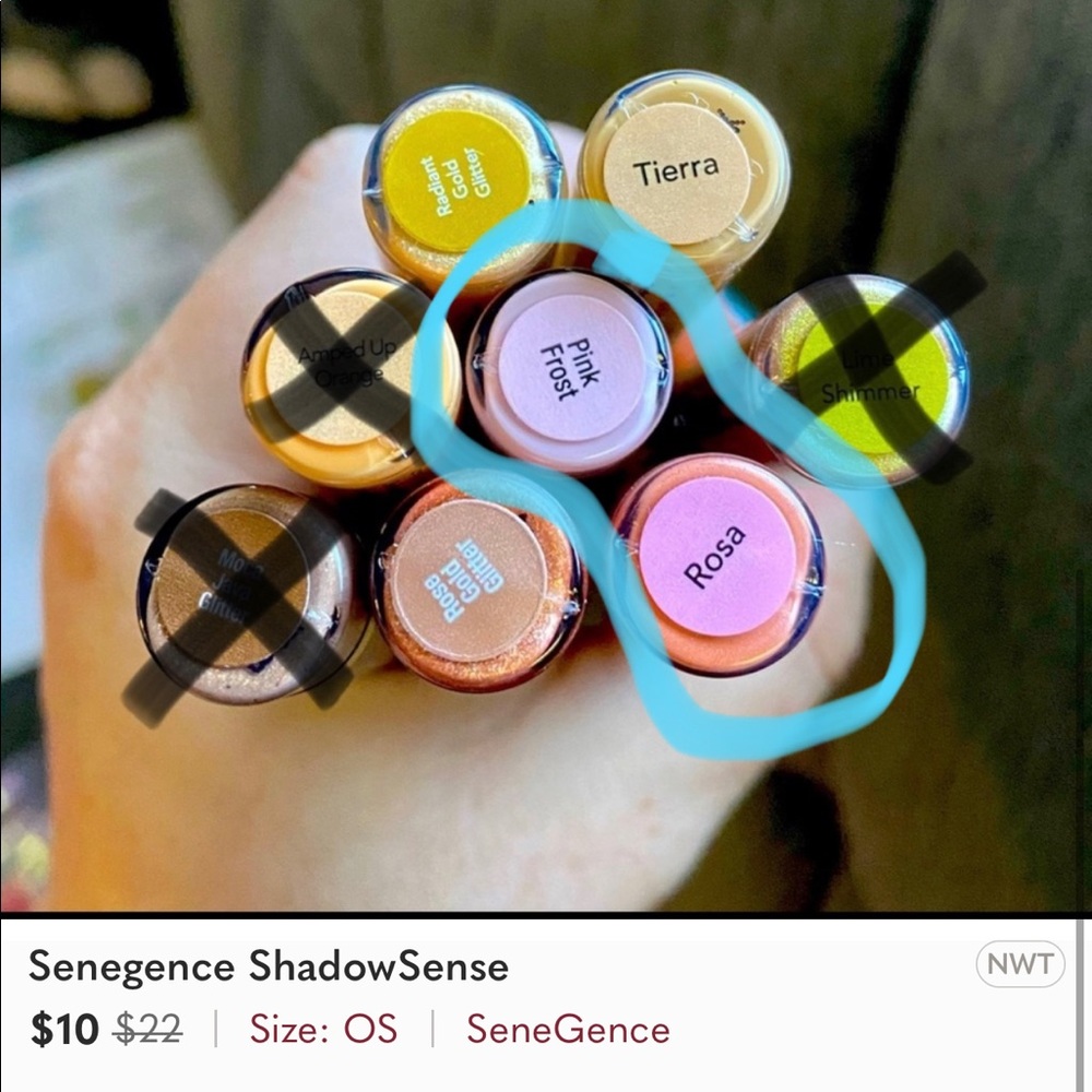 Rosa and Pink Frost ShadowSense (Reserved Listing for @lromano9214 )